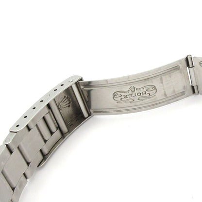 Rolex Watch Oyster Perpetual Date SS Plastic Crystal 13 Frames Silver — view 8