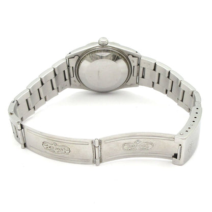 Rolex Watch Oyster Perpetual Date SS Plastic Crystal 13 Frames Silver — view 7