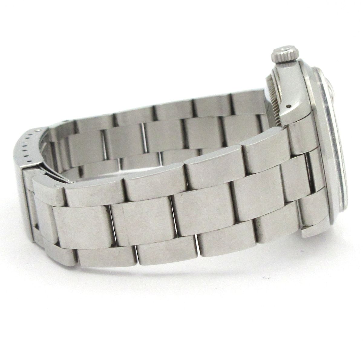 Rolex Watch Oyster Perpetual Date SS Plastic Crystal 13 Frames Silver — view 4