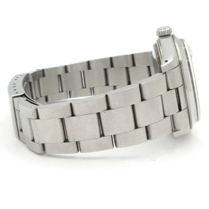 Rolex Watch Oyster Perpetual Date SS Plastic Crystal 13 Frames Silver — view 4