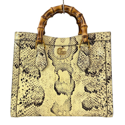 Gucci Handbag Diana Small Tote Yellow