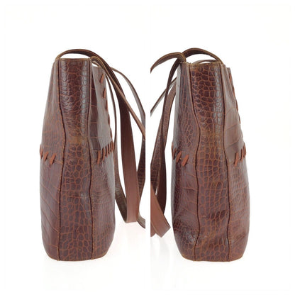 Saint Laurent Vintage Whipstitch Shoulder Bag — view 8