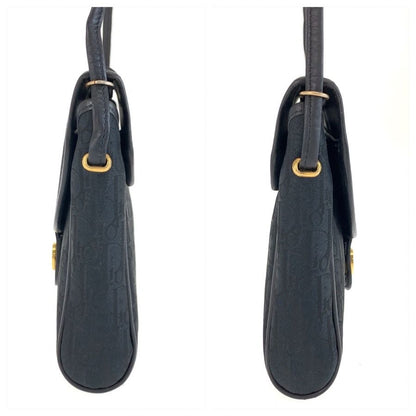 Dior Vintage Trotter Black Shoulder Bag Pochette — view 7