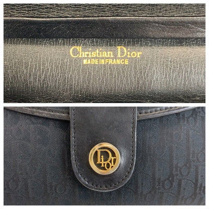 Dior Vintage Trotter Black Shoulder Bag Pochette — view 3