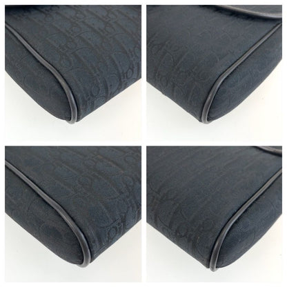 Dior Vintage Trotter Black Shoulder Bag Pochette — view 4