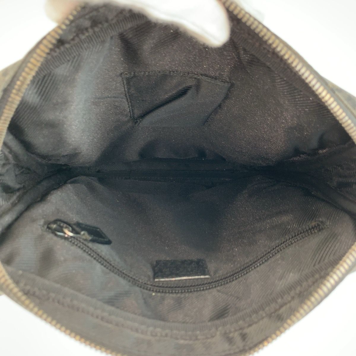 Gucci Black GG Canvas Shoulder Bag — view 7