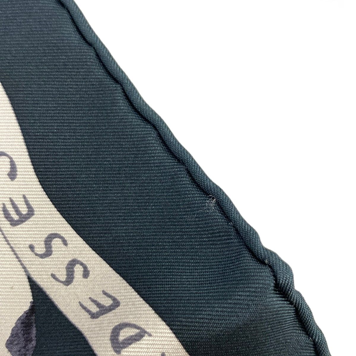Hermes Scarf Carre 90 Black Lazy Leopar Desses Leopard Print — view 4