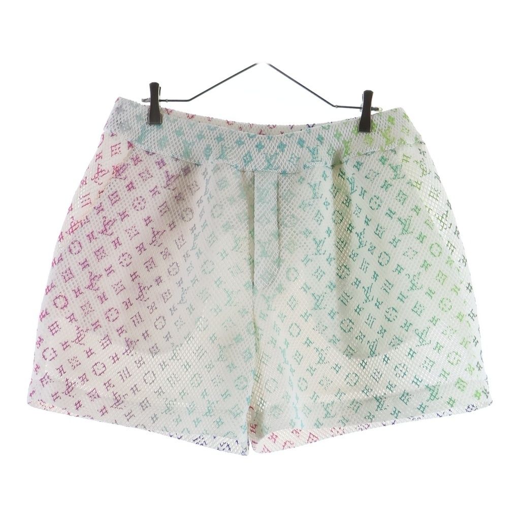 Louis Vuitton Gradient Monogram Mesh Shorts Multi