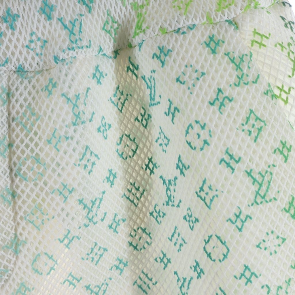 Louis Vuitton Gradient Monogram Mesh Shorts Multi — view 4