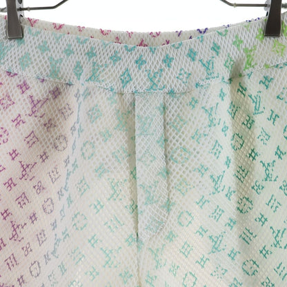 Louis Vuitton Gradient Monogram Mesh Shorts Multi — view 3
