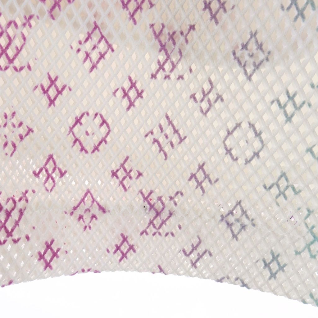 Louis Vuitton Gradient Monogram Mesh Shorts Multi — view 5