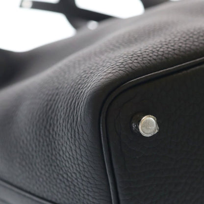 Hermes Picotin Lock PM Noir Taurillon Clemence Cadena Key Handbag — view 5