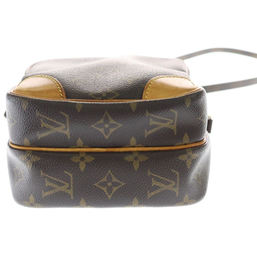 Louis Vuitton Monogram Amazon Mini Shoulder Bag Brown Leather Gold — view 4