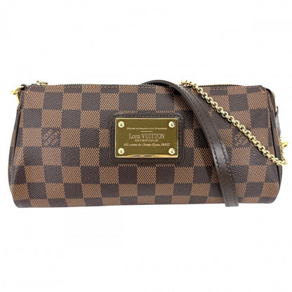 Louis Vuitton For 2-Way Damier Handbag Shoulder Bag Crossbody Brown Gold Vintage