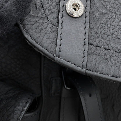 Louis Vuitton Backpack Monogram Taurillon Christopher PM Black — view 8