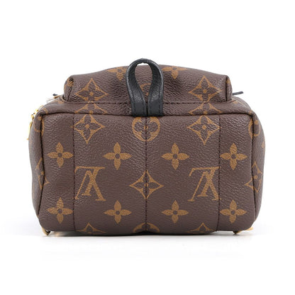 Louis Vuitton Backpack Monogram Palm Spring Mini Bag Black — view 3