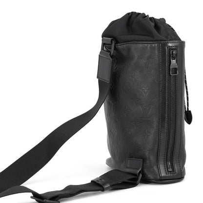Louis Vuitton Belt Bag Monogram Shadow Chalk Black — view 3