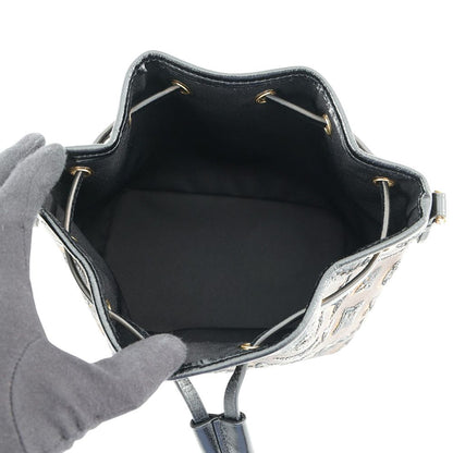 Louis Vuitton Shoulder Bag Monogram Sequin Noe BB 2-Way Black — view 6