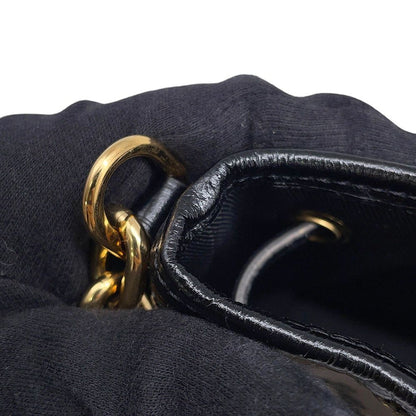 Louis Vuitton Shoulder Bag Monogram Sequin Noe BB 2-Way Black — view 8