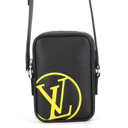 Louis Vuitton Shoulder Bag Epi Danube PM LV Circle Black