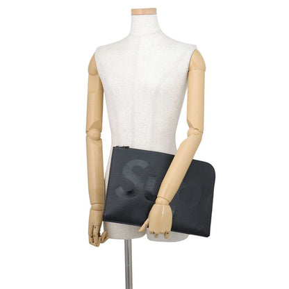 Louis Vuitton Clutch Epi Supreme Pochette Jules GM Black — view 4