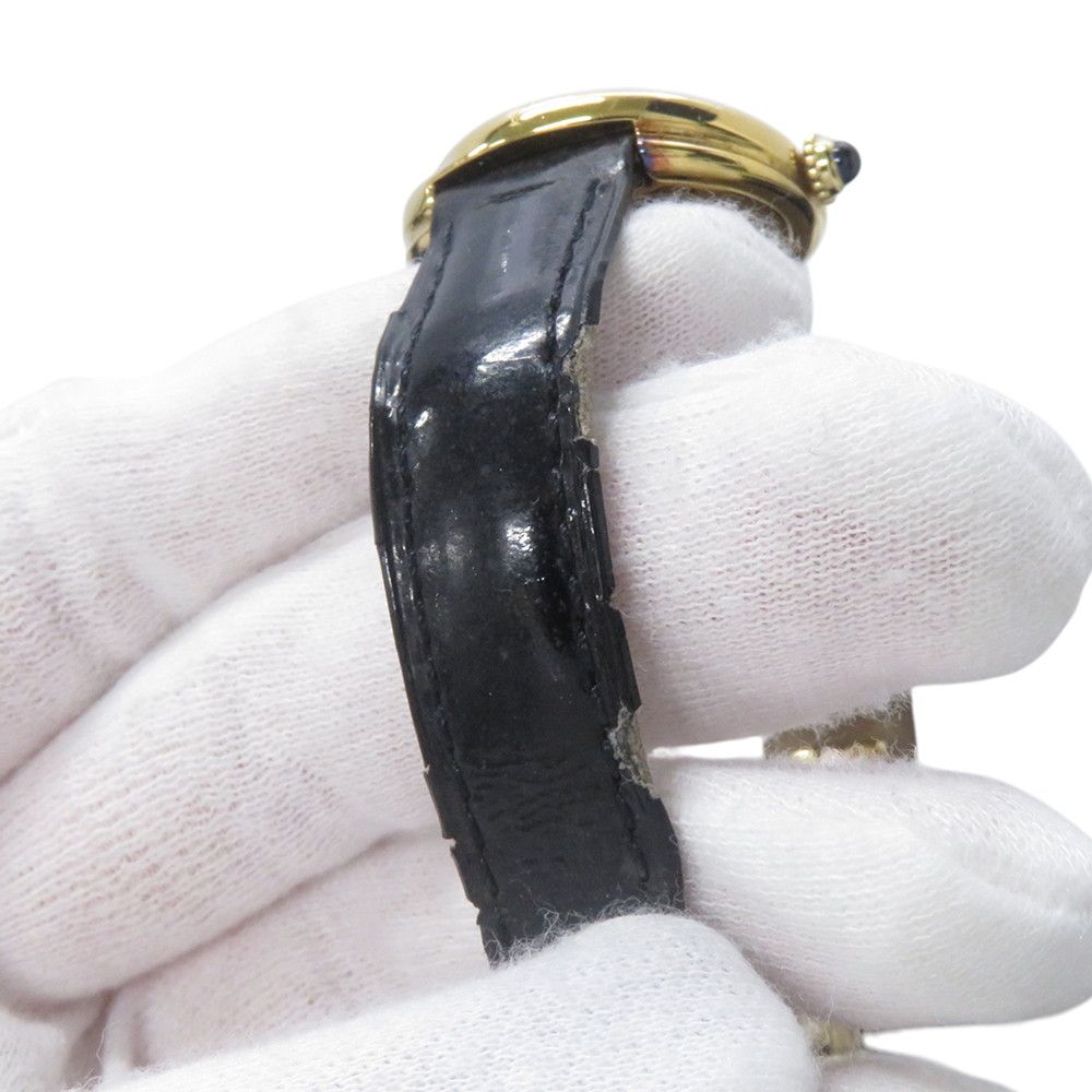 Cartier Must Trinity Vermeil Watch Silver Dial Quartz — view 5