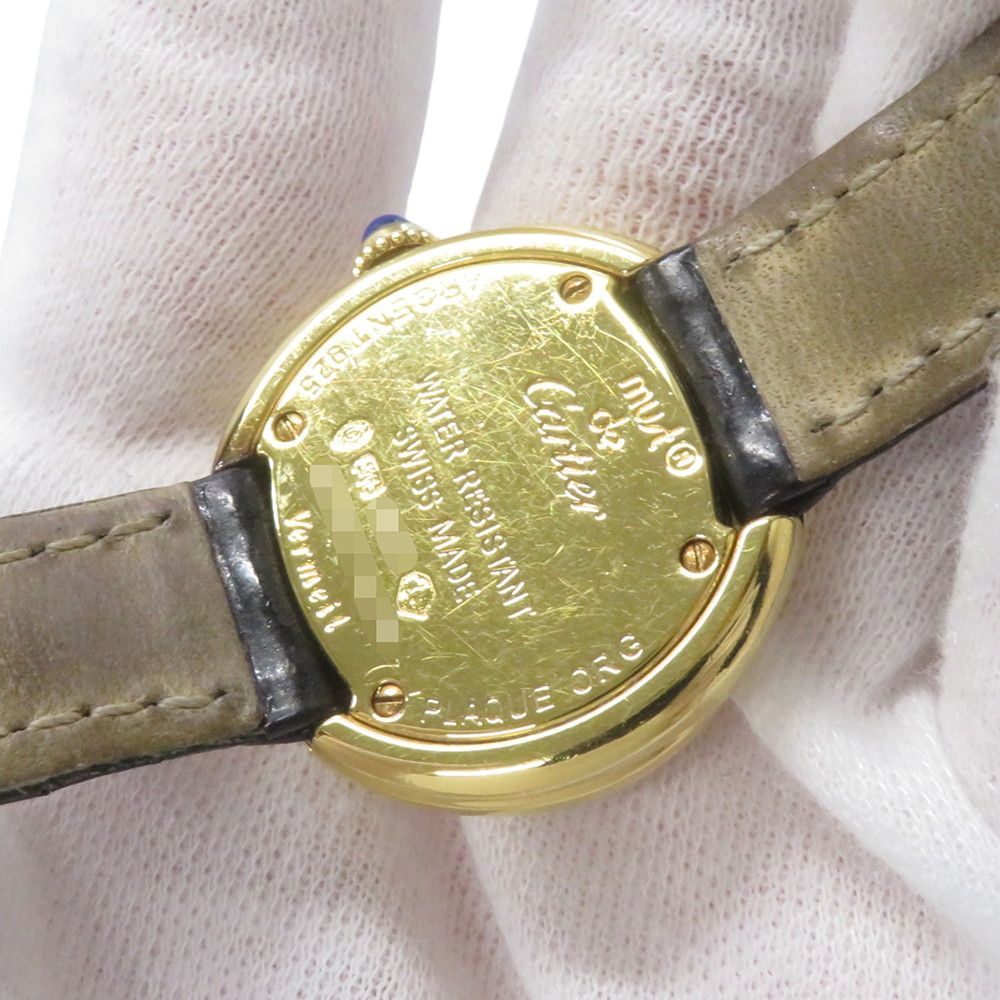 Cartier Must Trinity Vermeil Watch Silver Dial Quartz — view 8