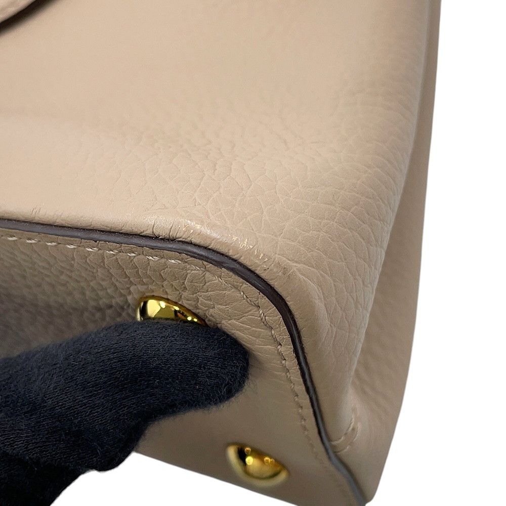 Louis Vuitton Handbag Capucines PM Taurillon Leather 2-Way Shoulder Bag — view 8