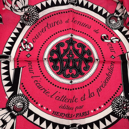 Hermes Shawl Carre 140 Geant Horsewear Bandana Couvertures Et Tenues de Jour — view 4