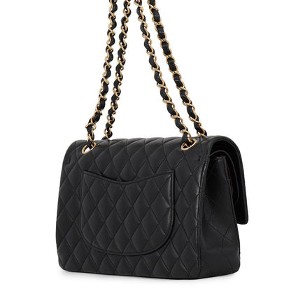 Chanel Chain Shoulder Bag Quilted 25 CC Logo Lambskin Double — view 2
