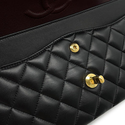 Chanel Chain Shoulder Bag Quilted 25 CC Logo Lambskin Double — view 8