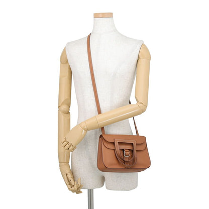 Hermes Halzan Mini Gold Silver Swift 2-Way Shoulder Bag — view 5