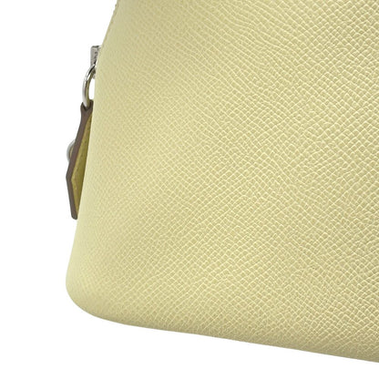 Hermes Bolide 25 Verso Jaune Milton Cles Silver Epsom 2-Way Handbag — view 7