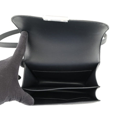 Hermes Shoulder Bag Mini Constance 3 Miroir Black Silver Epsom — view 7