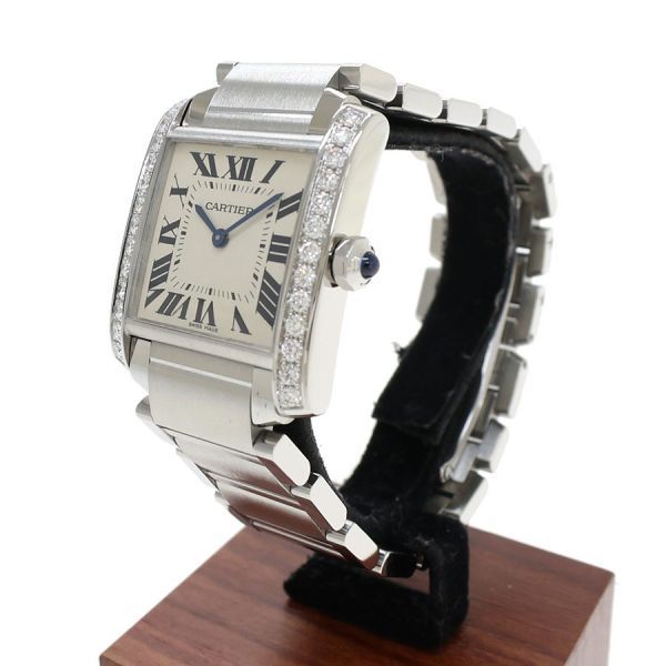 Cartier Tank Francaise MM 25 30 Boys Watch — view 2
