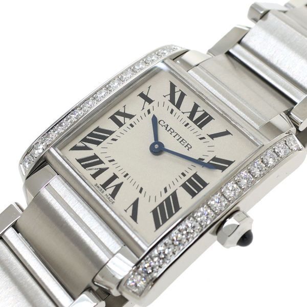 Cartier Tank Francaise MM 25 30 Boys Watch — view 7