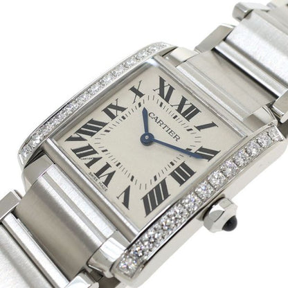Cartier Tank Francaise MM 25 30 Boys Watch — view 7