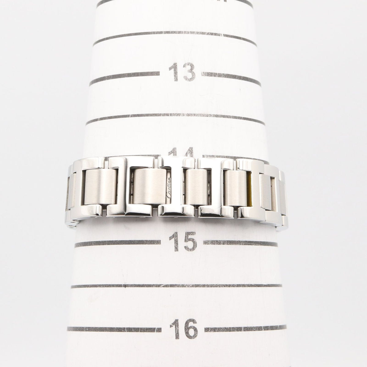 Cartier Watch Baron Blue SM Silver Stainless Steel — view 7