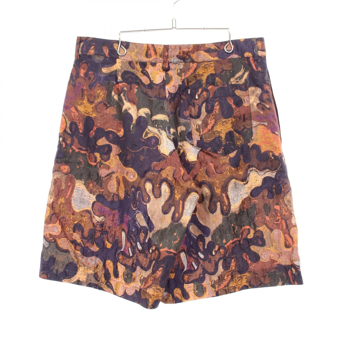 Dior Pants Peter Doig Camouflage Shorts Silk Cotton — view 2
