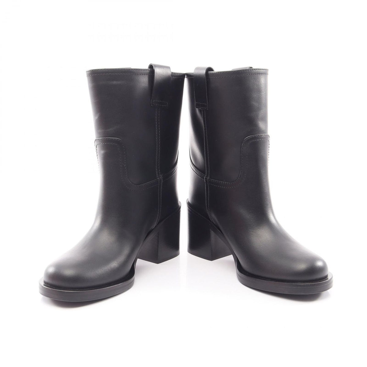 Miu Miu Boots Logo Leather — view 3