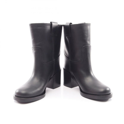 Miu Miu Boots Logo Leather — view 3