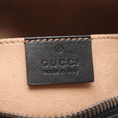 Gucci Shoulder Bag GG Marmont Black Leather Small — view 4
