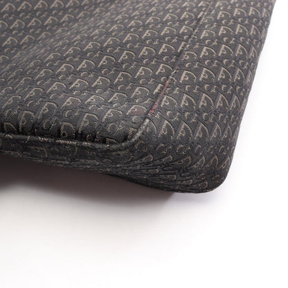 Dior Tote Bag Trotter Canvas Leather Black — view 7