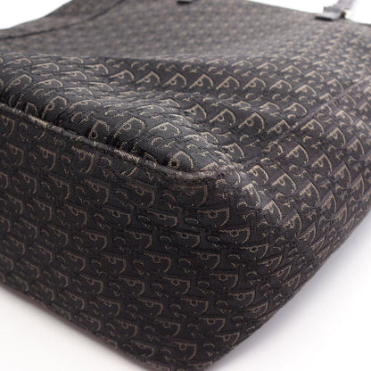 Dior Tote Bag Trotter Canvas Leather Black — view 6