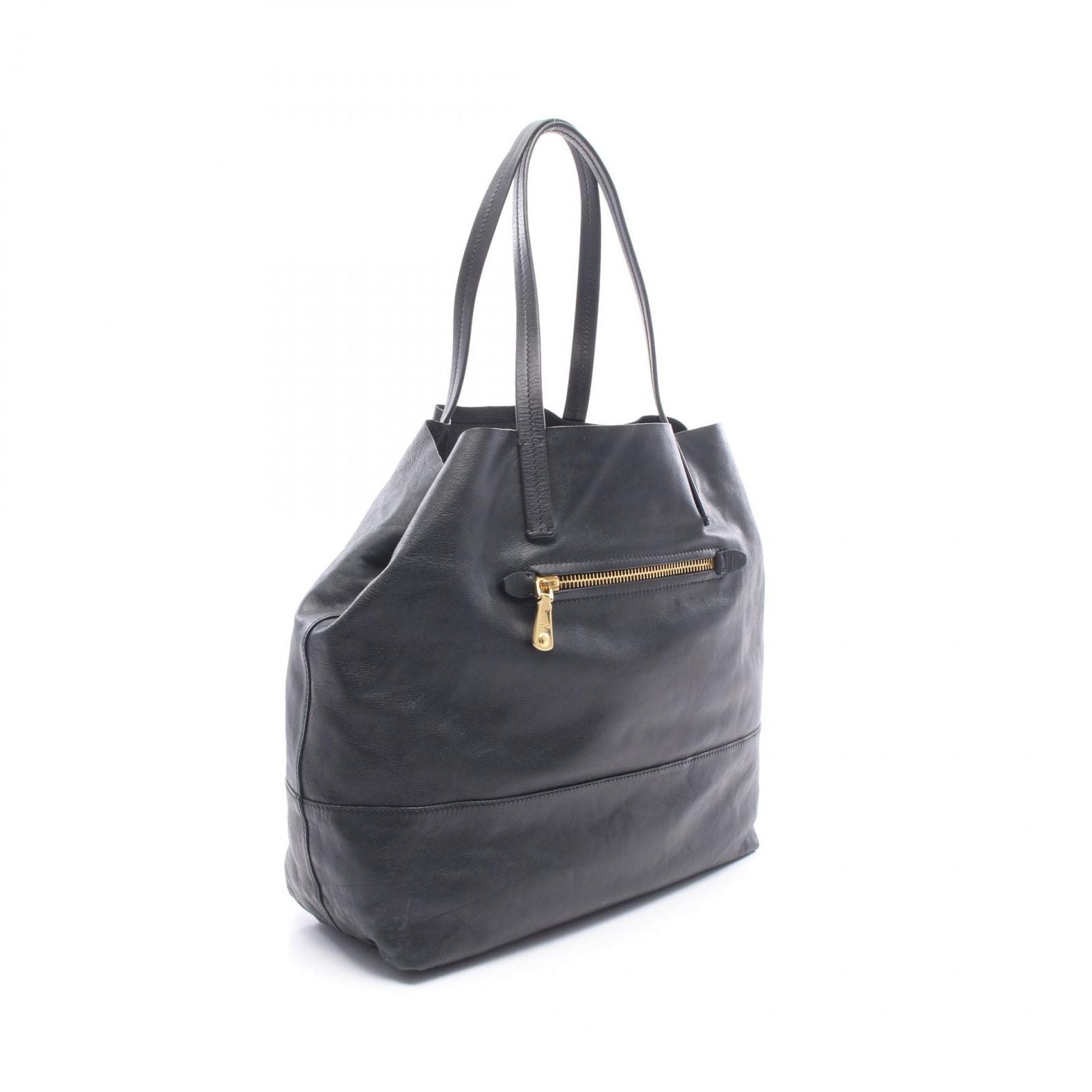 Miu Miu Tote Bag Black Leather — view 2