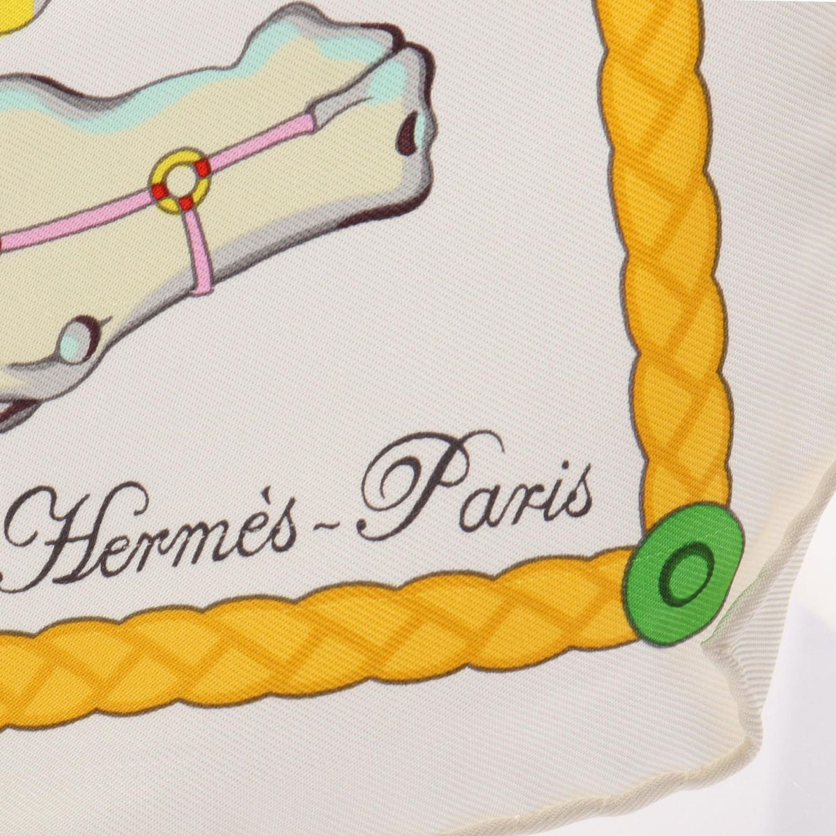Hermes Scarf Carre 90 les Cannes Silk — view 4