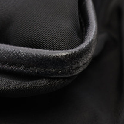 Prada Shoulder Bag Nylon Saffiano Leather — view 7