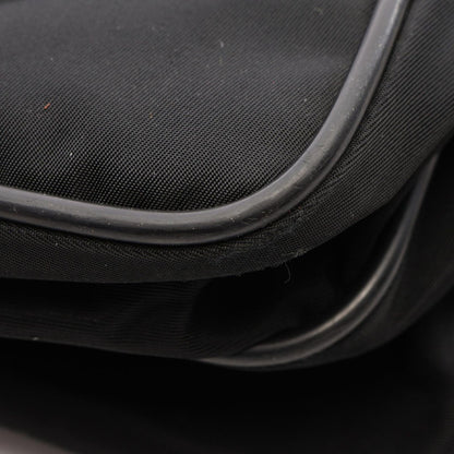 Prada Shoulder Bag Nylon Saffiano Leather — view 6
