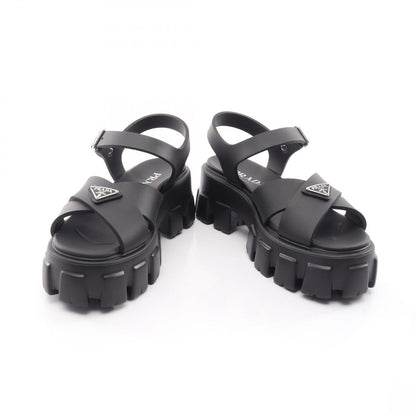Prada Sandals Monolith Black — view 3