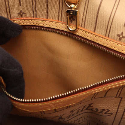 Louis Vuitton Tote Bag Neverfull MM Canvas Leather — view 7